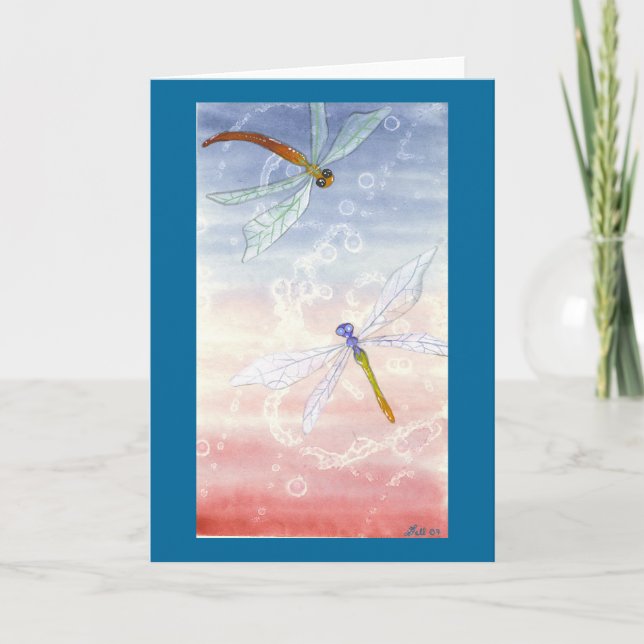 "Dancing Dragons"-kort Kort (Framsida)