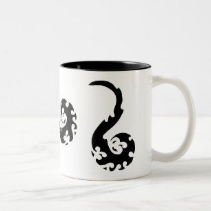 Dancing Dragons Två-Tonad Mugg
