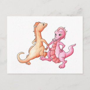 Dancing Dragons Vykort