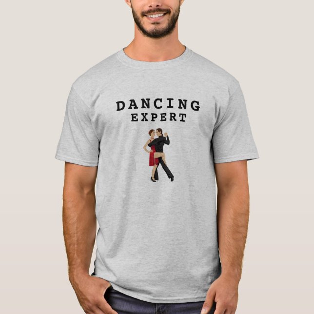 Dancing Expert T Shirt (Framsida)