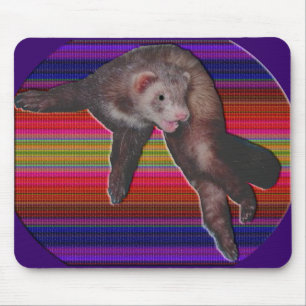 Dancing Ferret Mousepad Musmatta