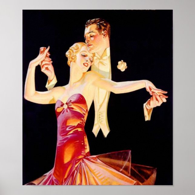 Dancing Flapper Poster (Framsidan)