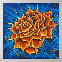 Dancing Flower- Poster