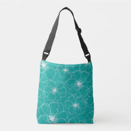 Dancing Flowers Crossbody Bag Axelväska