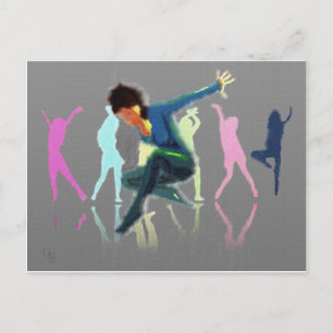 Dancing for Joy Art Vykort