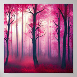 Dancing Forest Poster