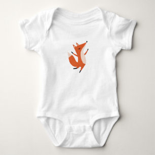 Dancing Fox Cute Art T Shirt