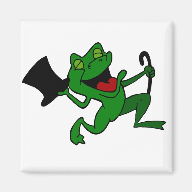 Dancing Frog Magnet (Framsidan)