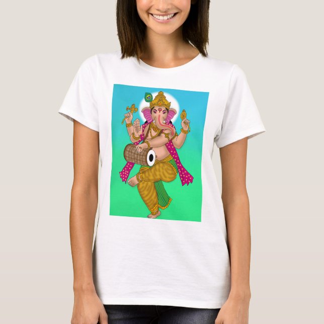 Dancing Ganesha T-Shirt (Framsida)