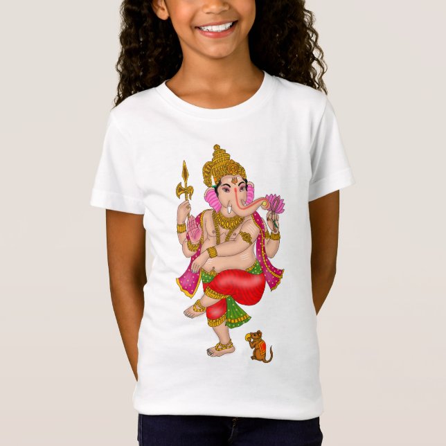 Dancing Ganesha T-Shirt (Framsida)