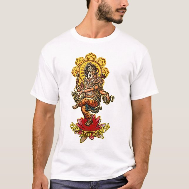 DANCING GANESHA TEE (Framsida)