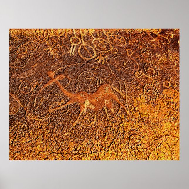 Dancing Giraffe Poster (Framsidan)