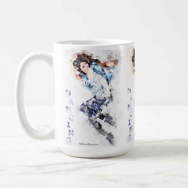 Dancing Girl 2 Kaffemugg (Vänster)