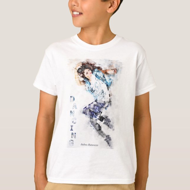 Dancing Girl 2 T Shirt (Framsida)