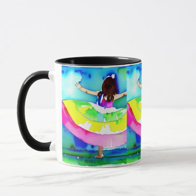 Dancing Girl Concept Art Mugg (Vänster)