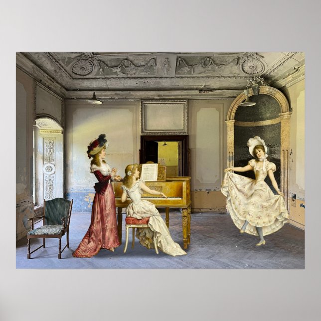 Dancing Girl Poster (Framsidan)