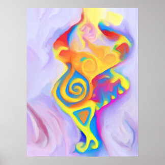 Dancing Goddess Poster