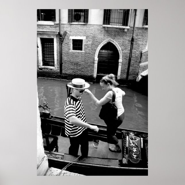 Dancing Gondolier Poster (Framsidan)