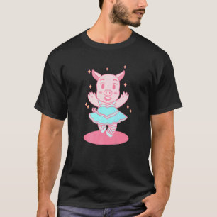 Dancing Gris Ballerina for Ballet Dancer T Shirt