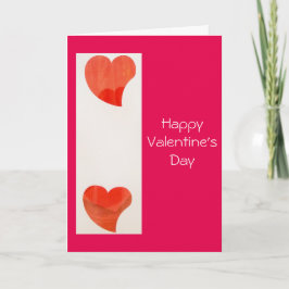 Dancing Hearts Valentine Day Card Helgkort