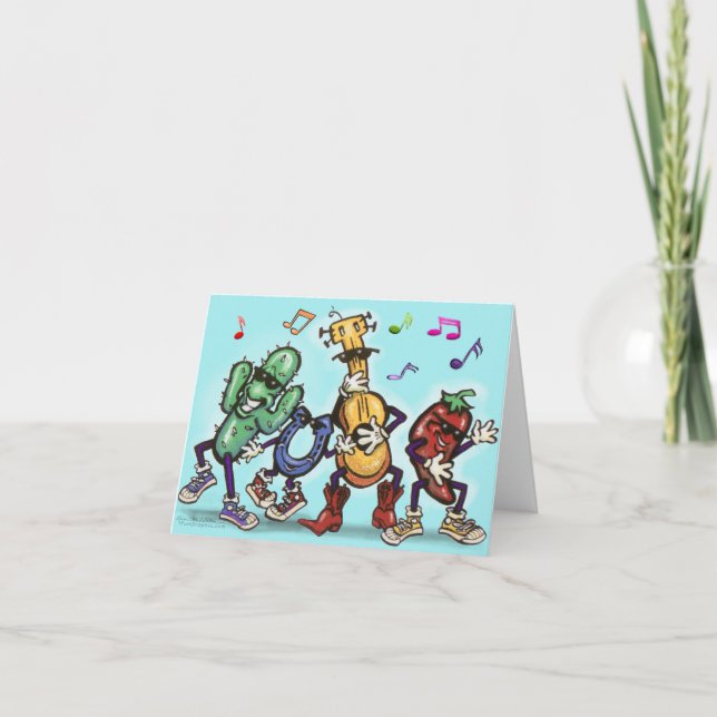 Dancing Helgkort (Framsida)