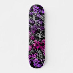 Dancing Hibiscus Skateboard Bräda 20,5 Cm