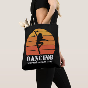 Dancing Hobby Retro Sunset Personalize Tygkasse