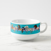 Dancing Horse Soppa eller Ice Cream Bowl