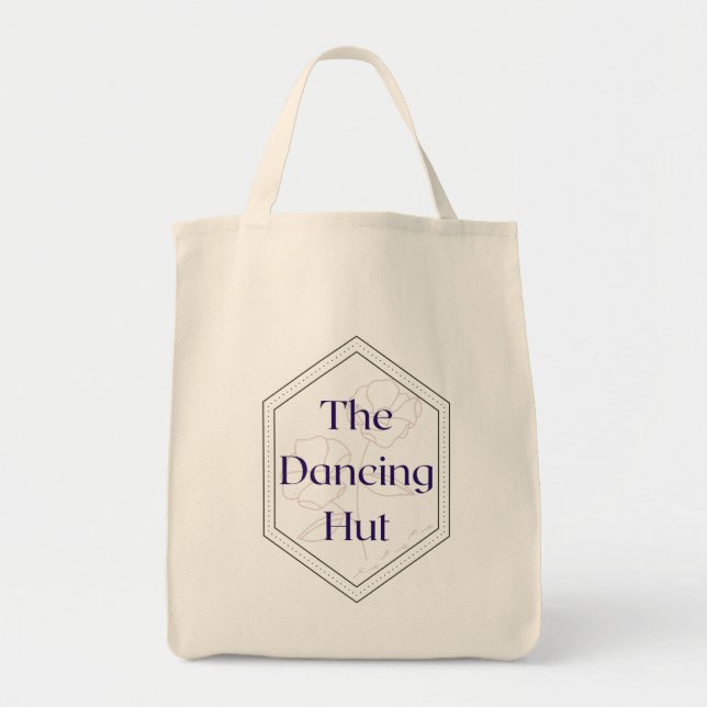 Dancing Hut Shoppers Tote Tygkasse (Framsidan)