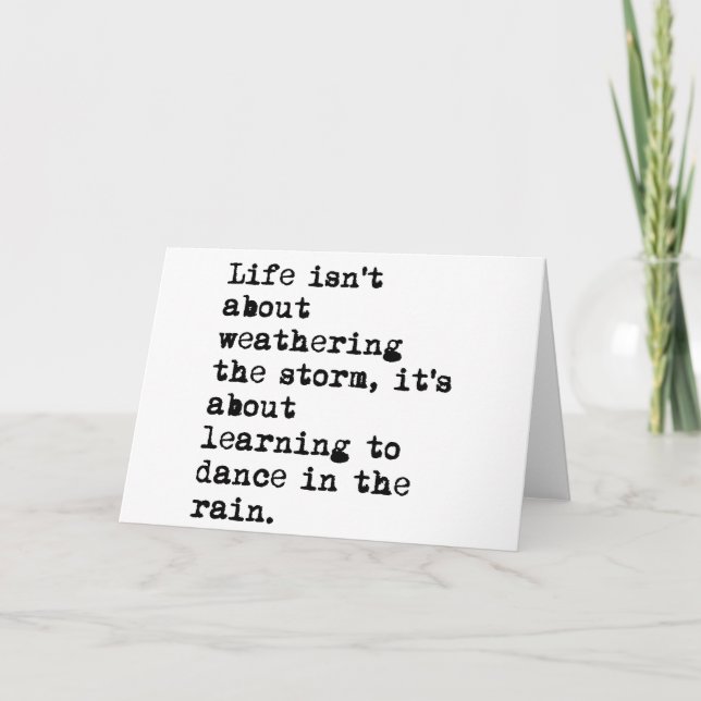 Dancing in Rain Kort (Framsida)