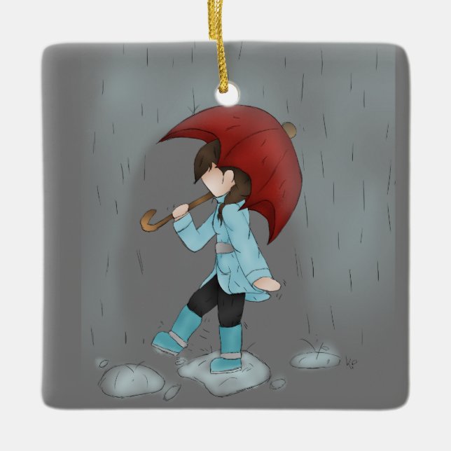 Dancing in Rain Ornament (Framsida)