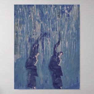 DANCING IN RAIN! POSTER
