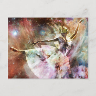 "Dancing In Stardust" Vykort