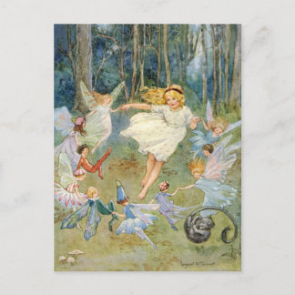 Dancing in the Fairy Ring Vykort