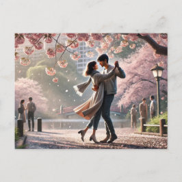Dancing in Ueno Park Japan in Vår Vykort
