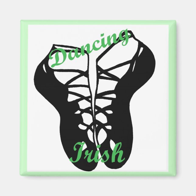 Dancing Irish magnet (Framsidan)
