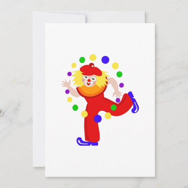 Dancing Juggler Clown (Framsida)