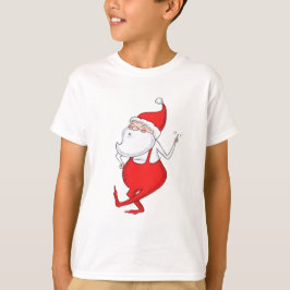 Dancing Jultomten Helgdag Kids T-shirt
