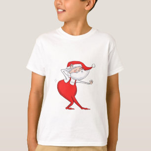 Dancing Jultomten jul Kids T-shirt