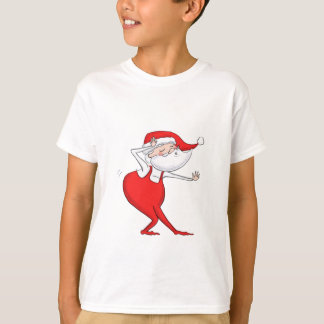 Dancing Jultomten jul Kids T-shirt