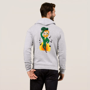 Dancing leprechaun, St. Patrick Day tecknad T Shirt