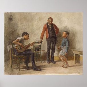 Dancing Lesson av Thomas Eakins Poster