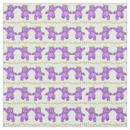 Dancing Lila Princess Nalles Tyg