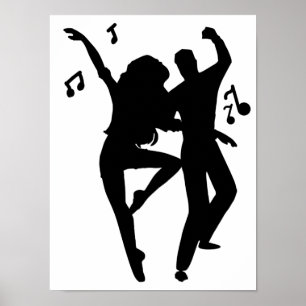 Dancing lite Poster