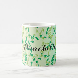 Dancing lövs kaffemugg