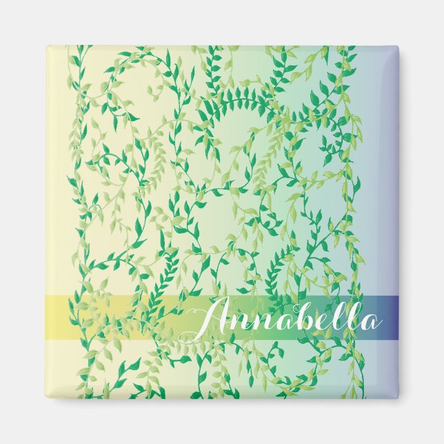 Dancing lövs magnet (Framsidan)