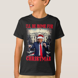 Dancing Lung Humous Trump Jag kommer hem för Chri T Shirt