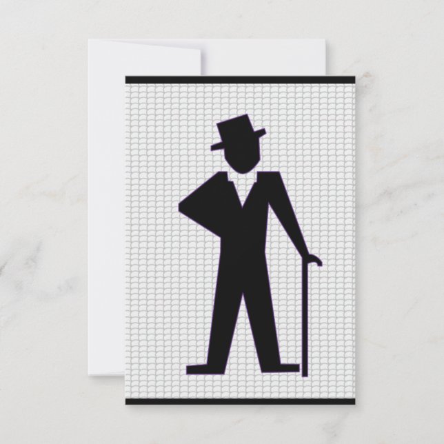 Dancing Man Card (Framsida)