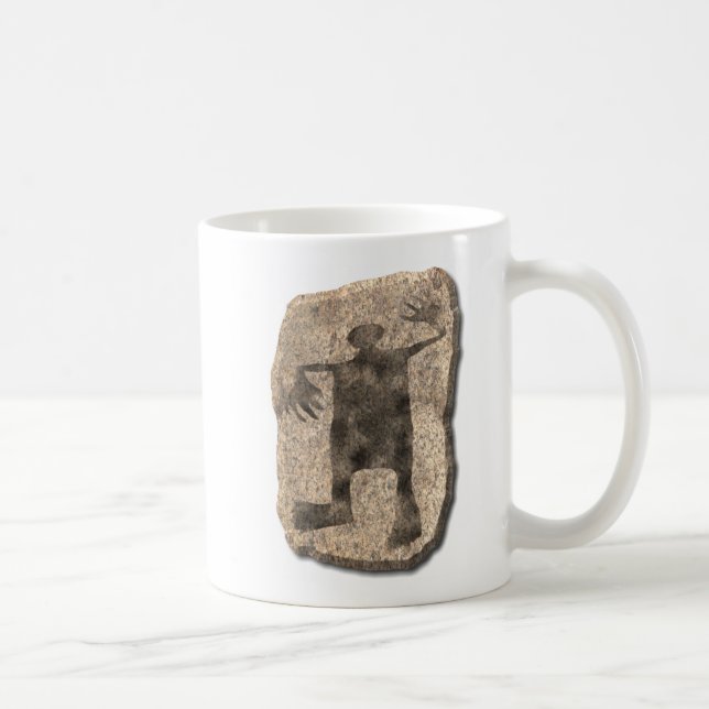 Dancing Man-sten Kaffemugg (Höger)