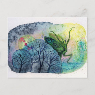 Dancing Mantis Vykort